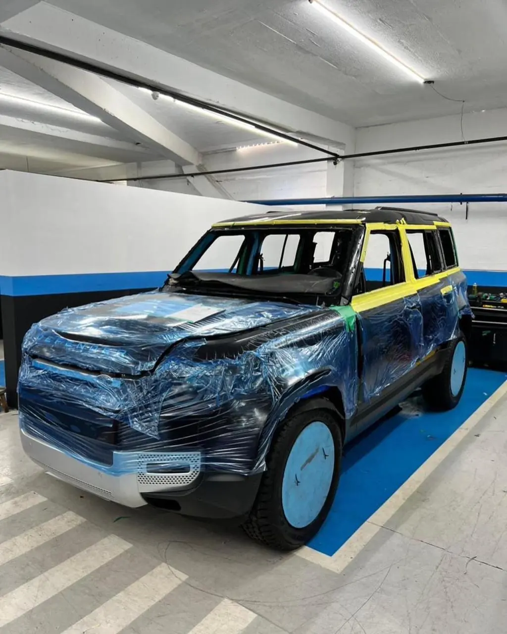 Defender em processo de blindagem